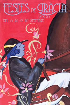 Cartel Gràcia 2008