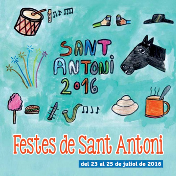 Cartel Sant Antoni 2016