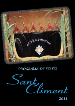 Cartel Sant Climent 2011