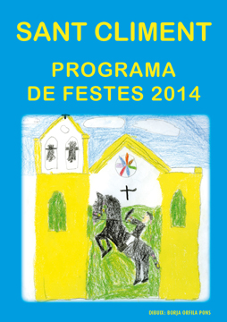 Cartel Sant Climent 2014