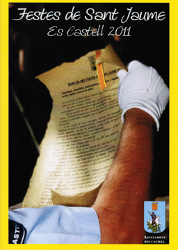 Cartel Sant Jaume 2011