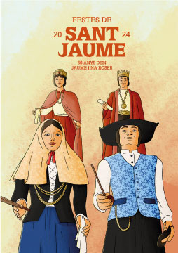 Cartel Sant Jaume 2024