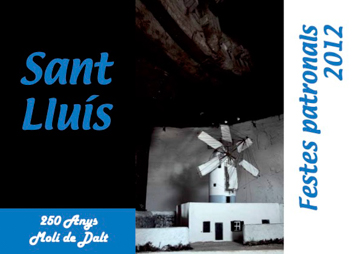 Cartel Sant Lluís 2012